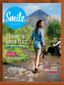 smile magazine cover