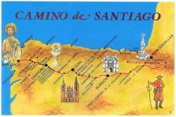 Camino de Santiago Spain front Camino de Santiago Spain front