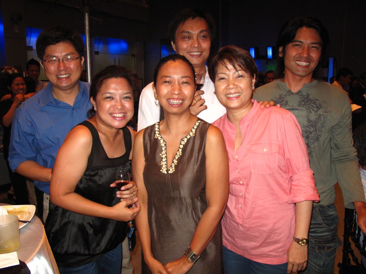 The Agrilink team with Luchi Cruz Valdez