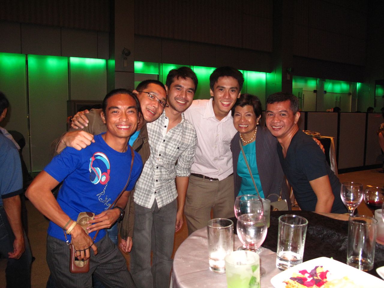 Cheche with the 5 & UP boys