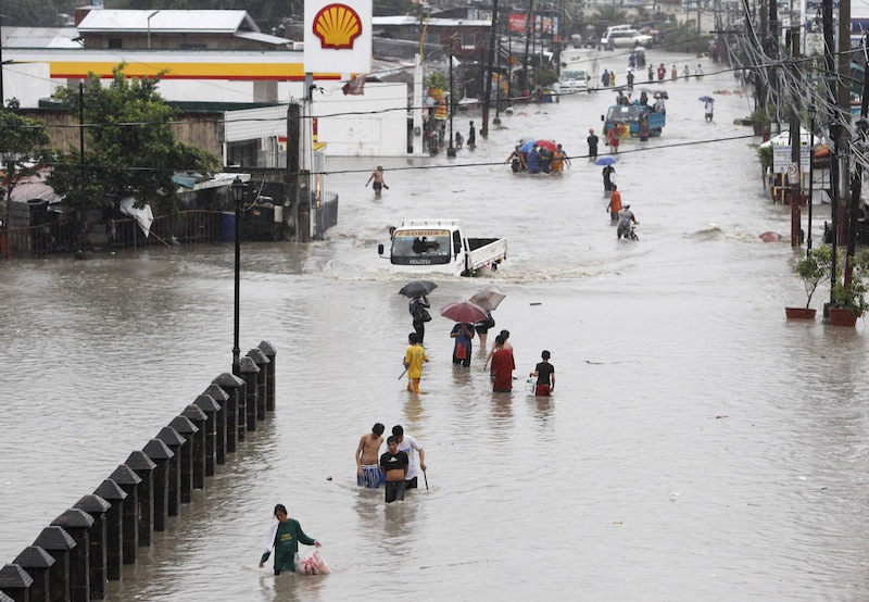Severe flooding in Metro Manila. Photo credit: MSNBC