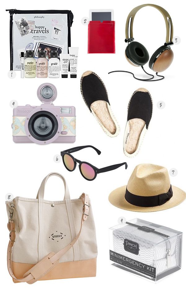 laidback travel essentials
