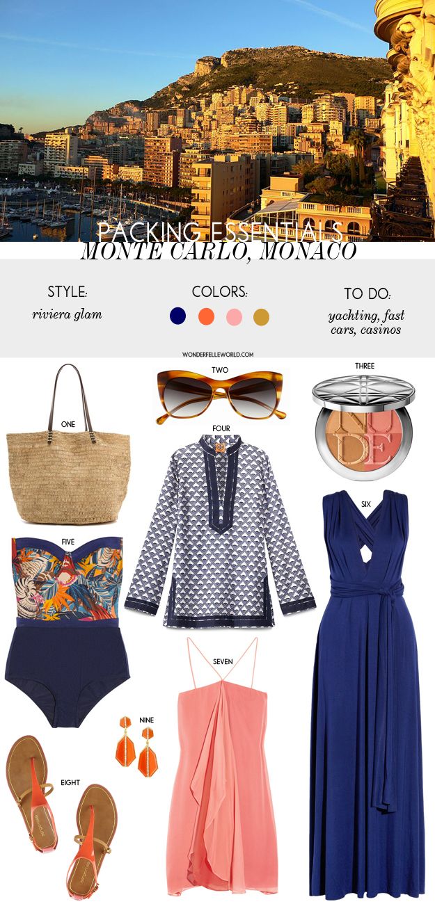 monaco travel essentials