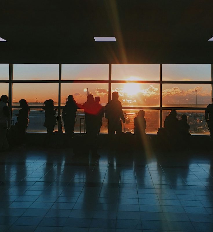 pinaytraveller at the airport